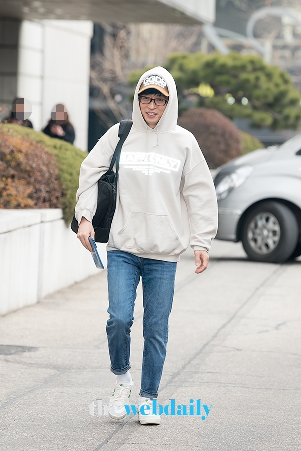 유재석, 해피투게더4 녹화 출근길