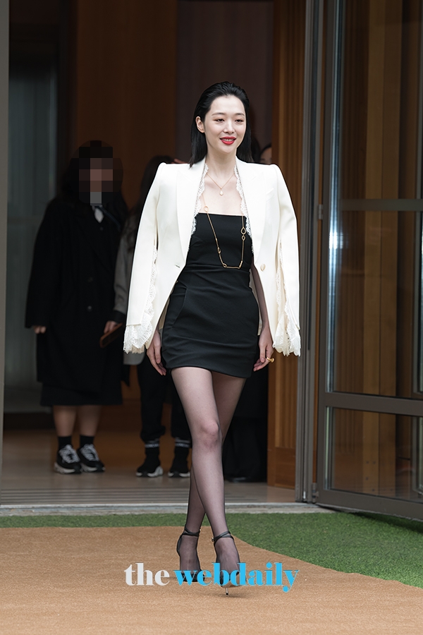 설리, 부쉐론 포토월 행사 현장