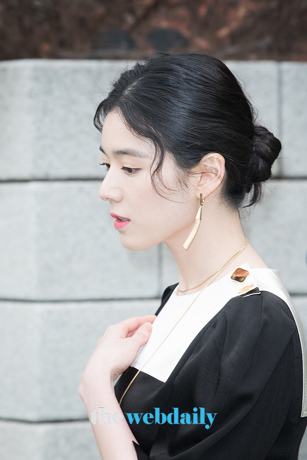 정은채, 부쉐론 포토월 행사 현장