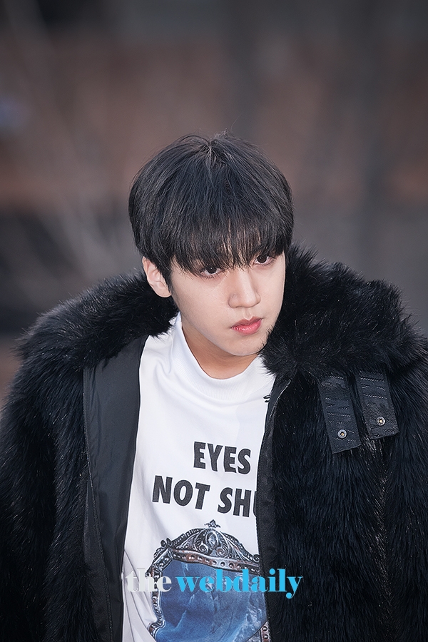 우석X관린 우석, KBS 2TV 음악방송 '뮤직뱅크' 출근길