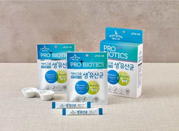 빙그레 에버그로, 반려동물 전용 생유산균 출시