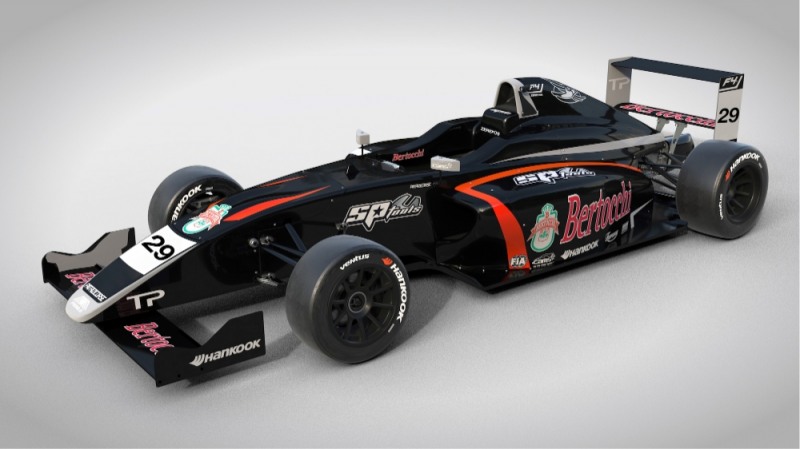 호주 포뮬러 4 챔피언십 출전차량.(사진=한국타이어)