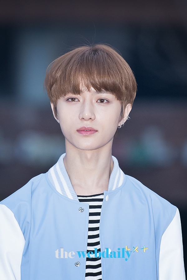 TXT 범규, KBS 2TV 음악방송 '뮤직뱅크' 출근길