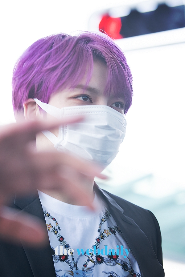 JYJ 김재중, 인천국제공항 출국 현장
