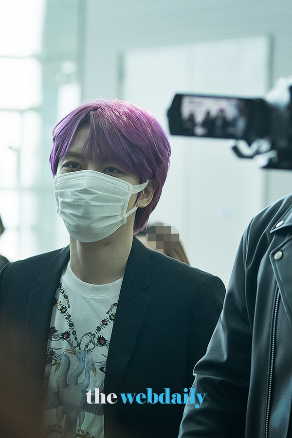 JYJ 김재중, 인천국제공항 출국 현장
