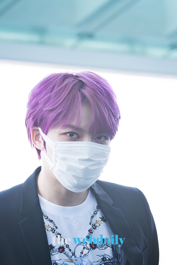 JYJ 김재중, 인천국제공항 출국 현장