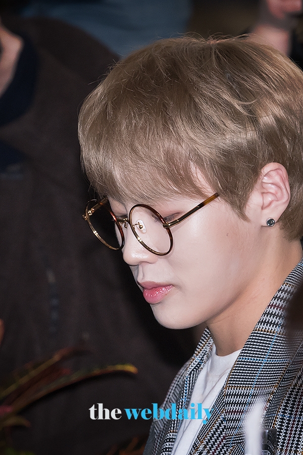 하성운, 김포국제공항 출국 현장