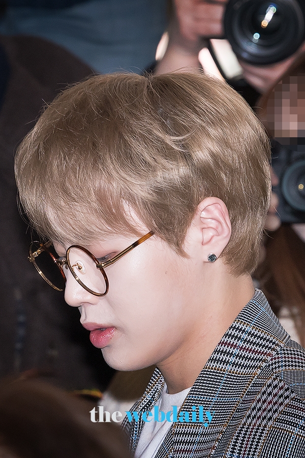 하성운, 김포국제공항 출국 현장