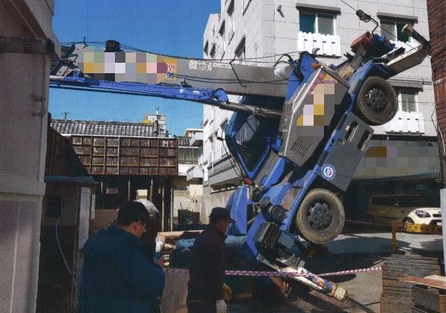 사고현장.(사진제공=부산지방경찰청)