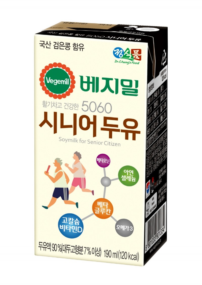 정식품 ‘베지밀 5060 시니어 두유’, 천만 개 판매 돌파