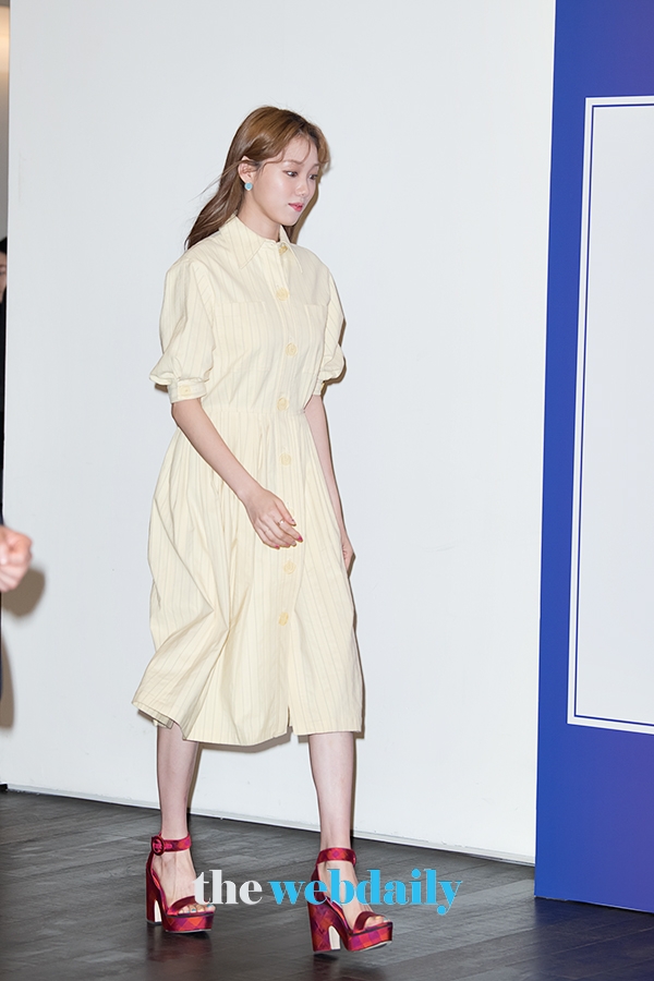 이성경, 알콘 CC 렌즈 로드쇼 행사 현장