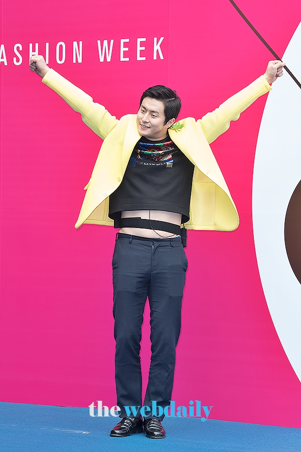 기안84, 2019 F/W 서울패션위크 카루소 패션쇼 행사 현장
