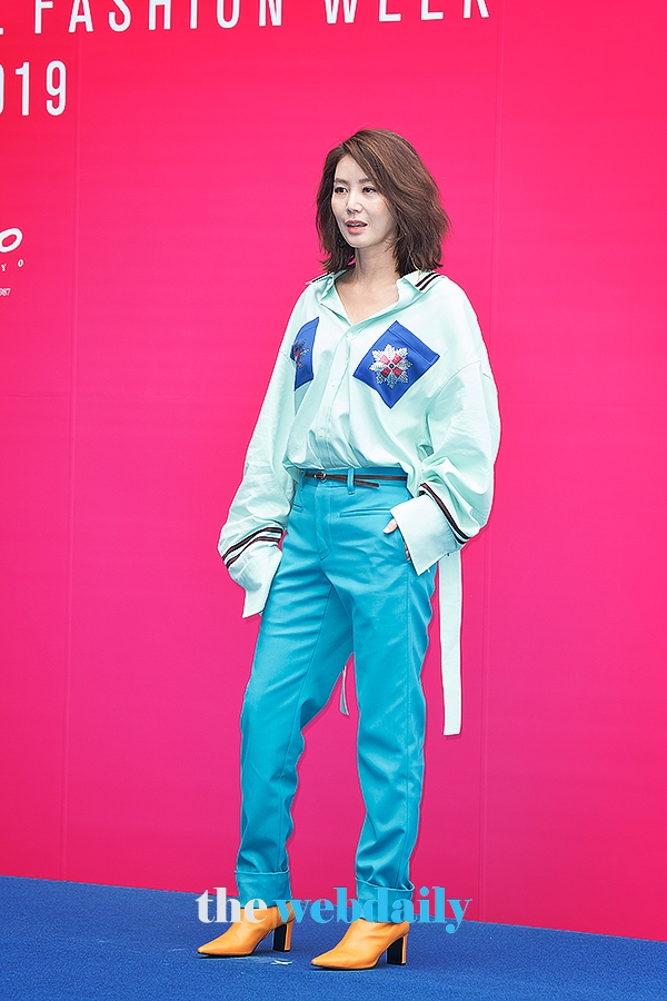 김성령, 2019 F/W 서울패션위크 카루소 패션쇼 행사 현장