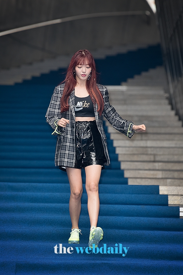 AOA 찬미, 2019 F/W 서울패션위크 소윙바운더리스 패션쇼 행사 현장