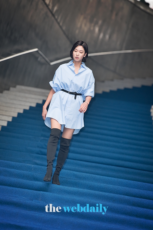 이호정, 2019 F/W 서울패션위크 소윙바운더리스 패션쇼 행사 현장