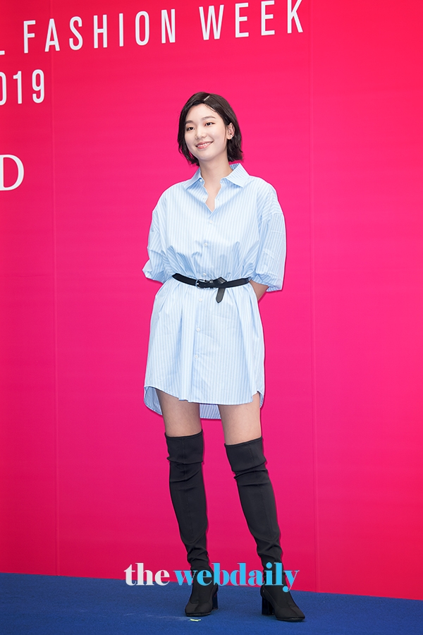 이호정, 2019 F/W 서울패션위크 소윙바운더리스 패션쇼 행사 현장