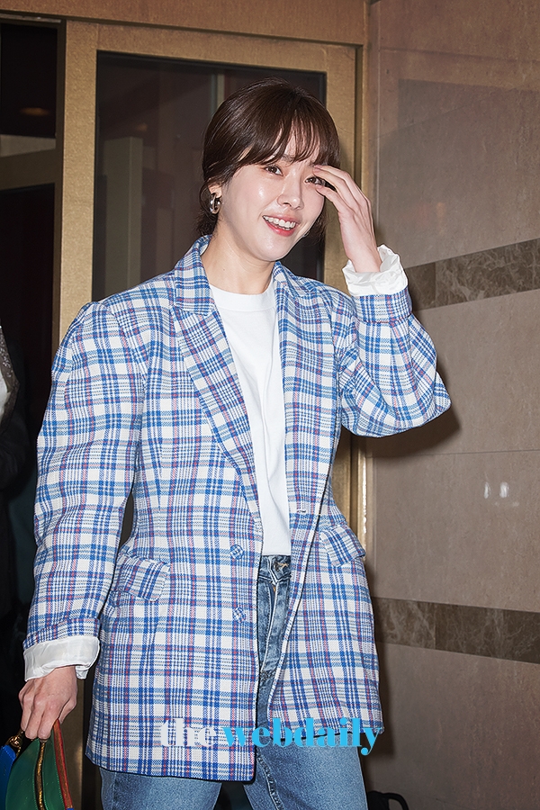 한지민, JTBC 드라마 '눈이부시게' 종방연 현장