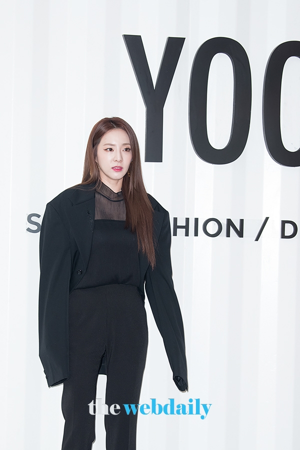 산다라박, ‘슈콤마보니(SCB)’ 19SS 런칭 포토월 행사 현장