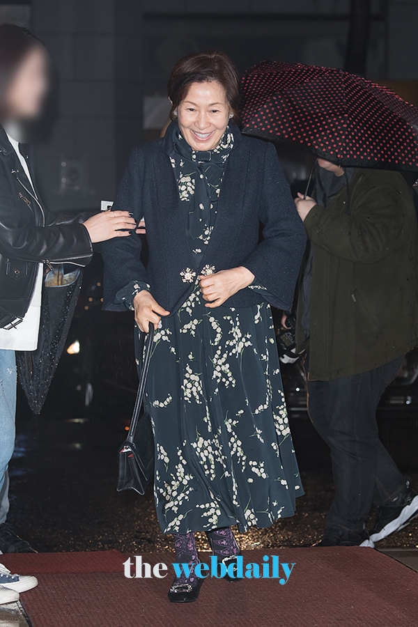 김혜자, JTBC 드라마 '눈이부시게' 종방연 현장