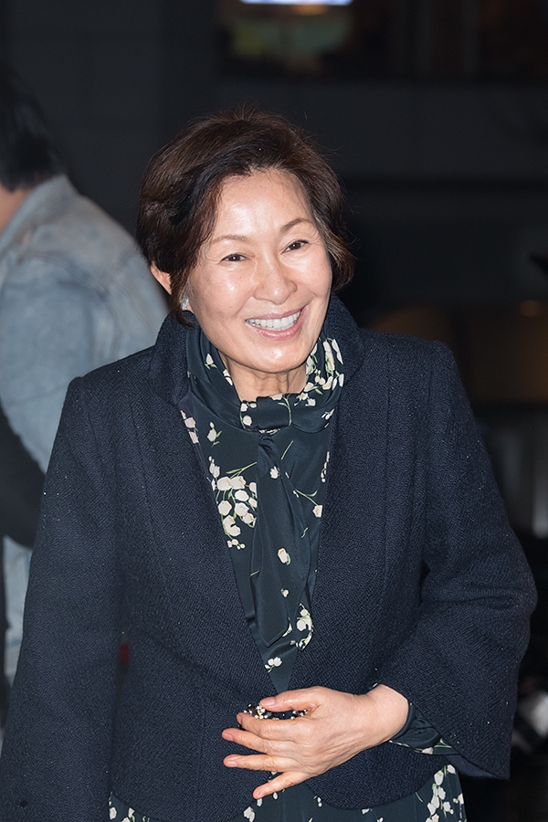 김혜자, JTBC 드라마 '눈이부시게' 종방연 현장