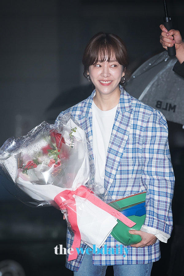 한지민, JTBC 드라마 '눈이부시게' 종방연 현장