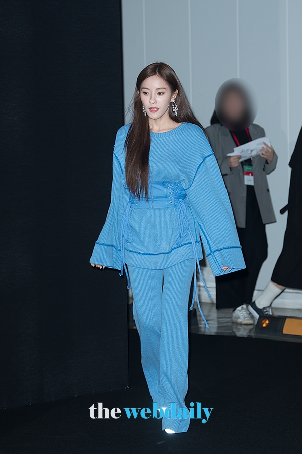 효민, 2019 F/W 서울패션위크 카이(KYE) 패션쇼 행사 현장