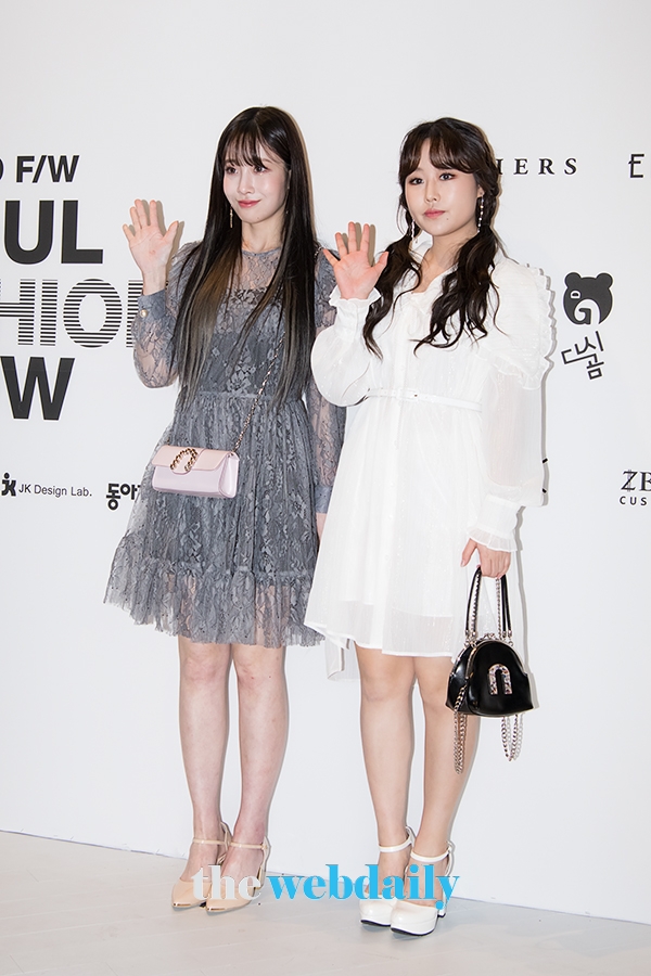 러블리즈 유지애-베이비소울, 19FW 하이서울패션쇼 쏘리투머치러브 패션쇼 행사 현장