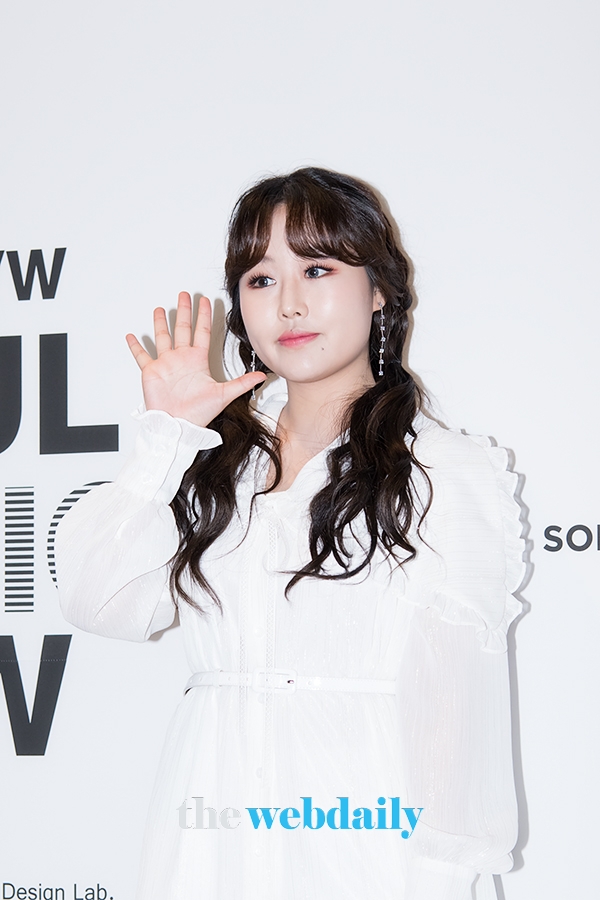 러블리즈 베이비소울, 19FW 하이서울패션쇼 쏘리투머치러브 패션쇼 행사 현장