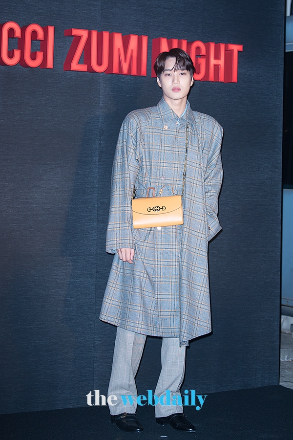 카이, 구찌 포토콜 행사 현장