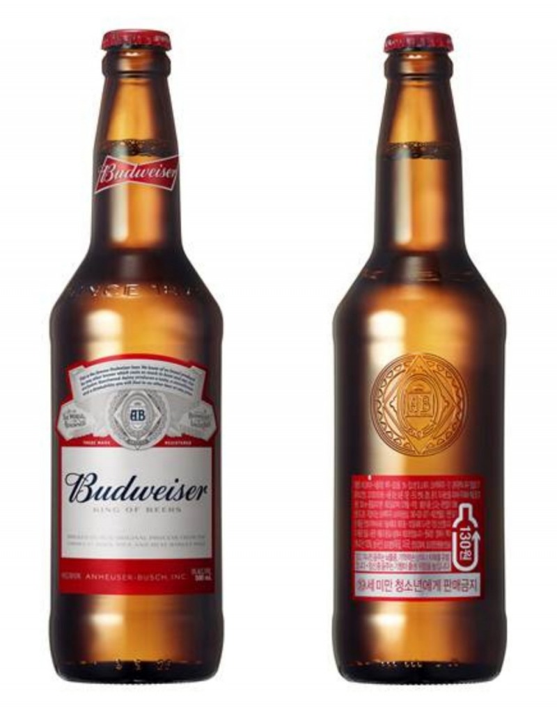 버드와이저, 500ml 병맥주 국내 첫 출시