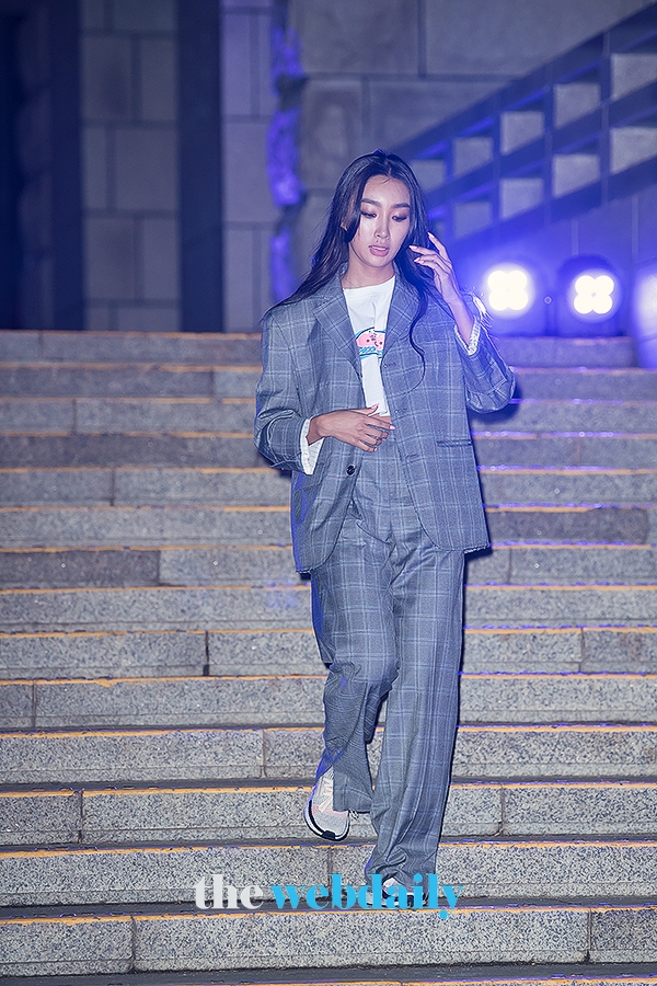 문가비, 아디다스 ‘2019 PEACE Collection’ 포토월 행사 현장