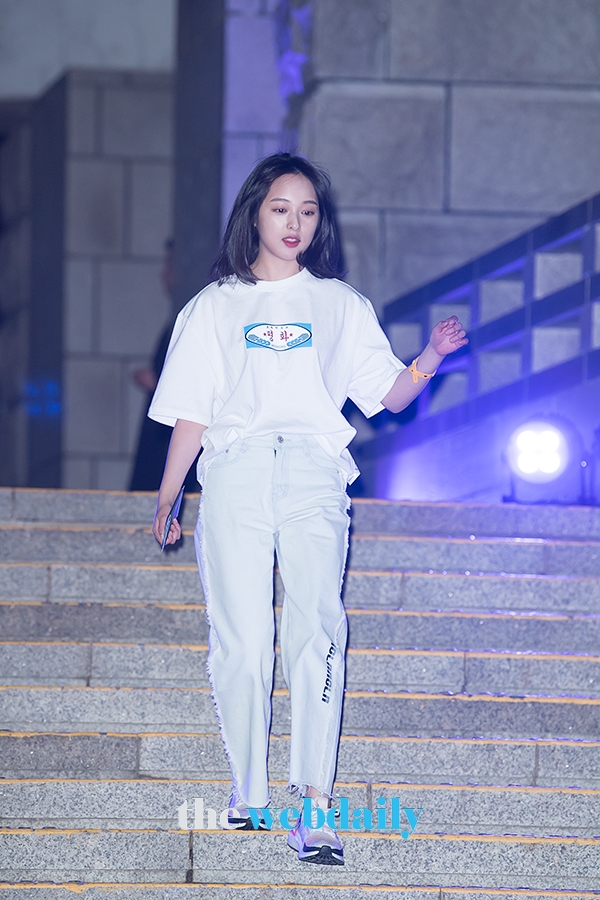 김보라, 아디다스 ‘2019 PEACE Collection’ 포토월 행사 현장