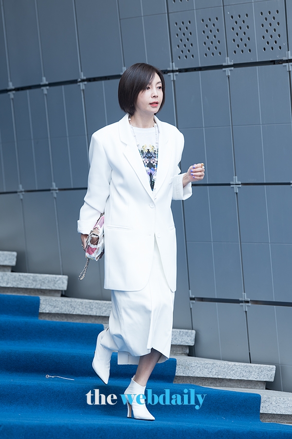 황신혜, 2019 F/W 서울패션위크 그리디어스 패션쇼 행사 현장
