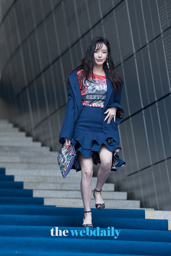 세리, 2019 F/W 서울패션위크 그리디어스 패션쇼 행사 현장