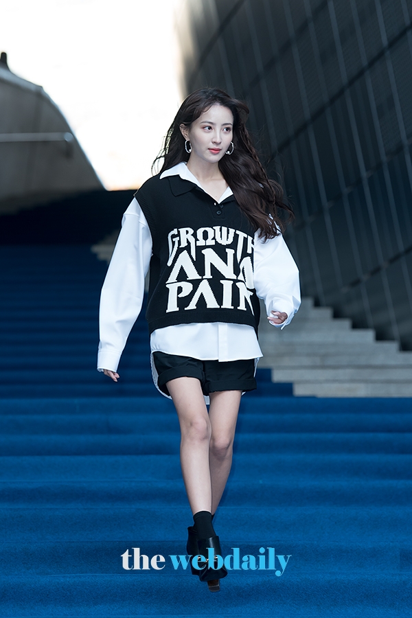 정혜성, 2019 F/W 서울패션위크 CHARM'S (참스) 패션쇼 행사 현장
