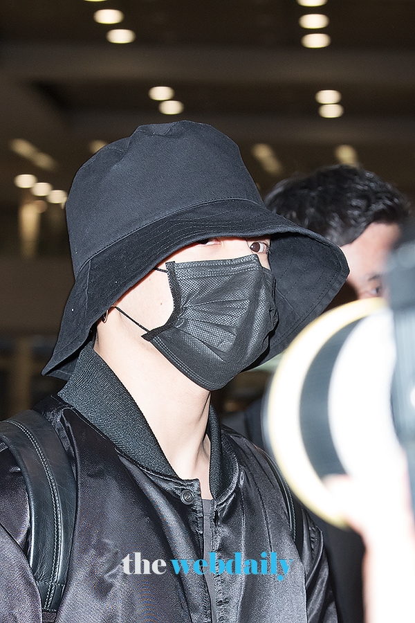 방탄소년단(BTS) 정국, 인천국제공항 입국 현장