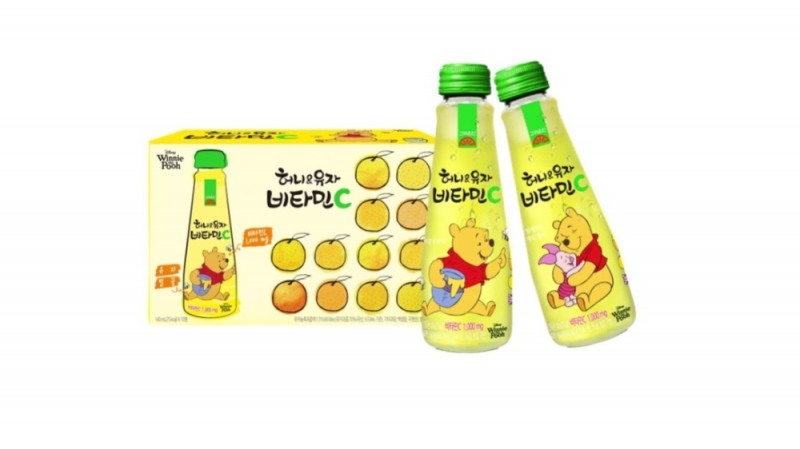 (사진=고려은단‘허니&유자 비타민C’곰돌이 푸 에디션)