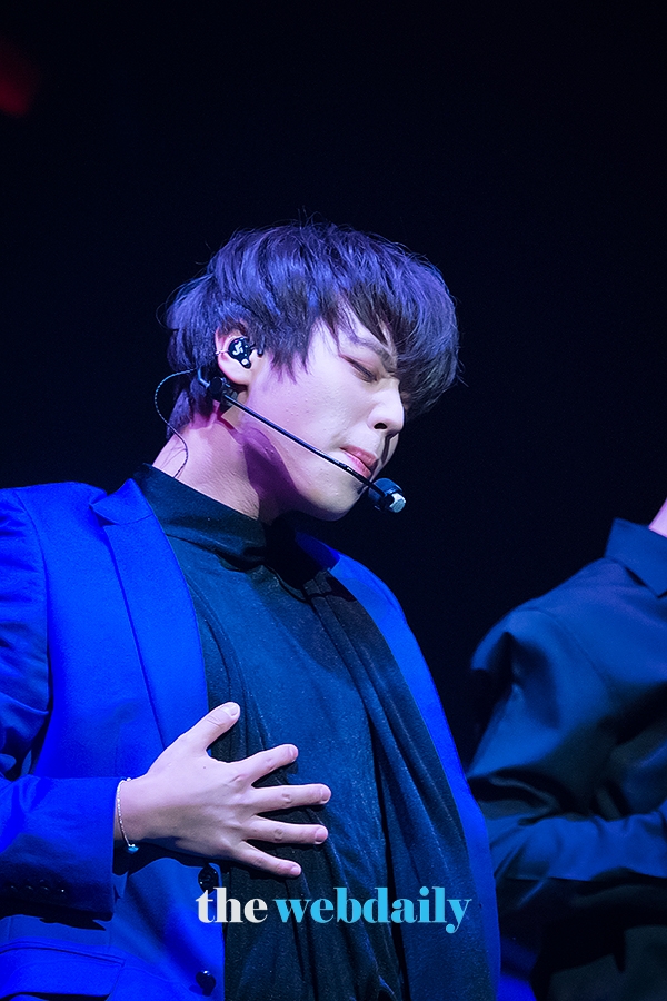 박지훈, 솔로 앨범 '오 클락(O´CLOCK)' 발매 기념 쇼케이스 현장