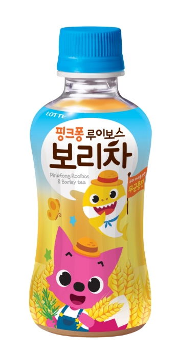 롯데칠성음료 ‘핑크퐁 루이보스보리차’ 출시