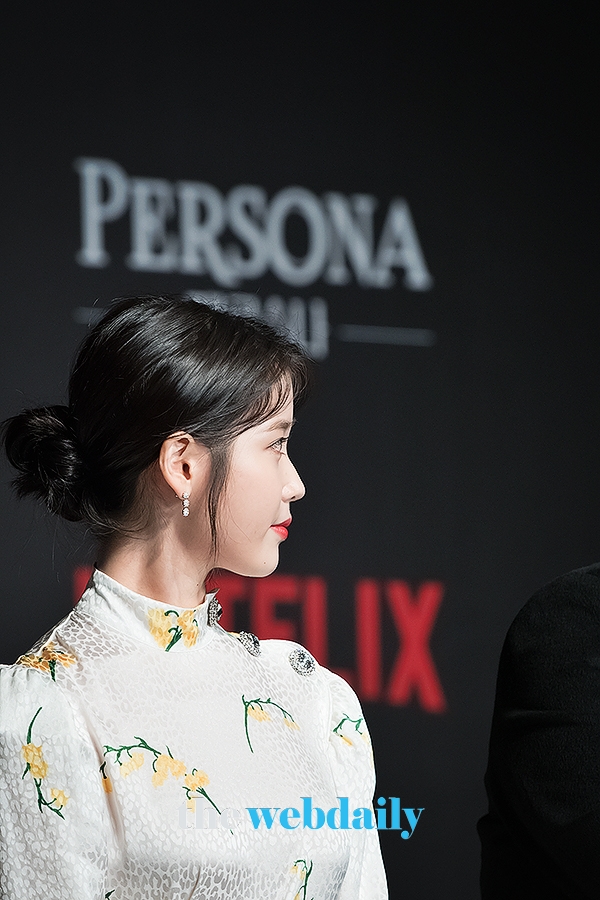 아이유, 넷플릭스 단편영화 '페르소나' 제작보고회 현장