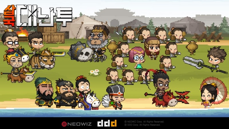 네오위즈, 모바일 신작 ‘삼국대난투’ 정식 출시