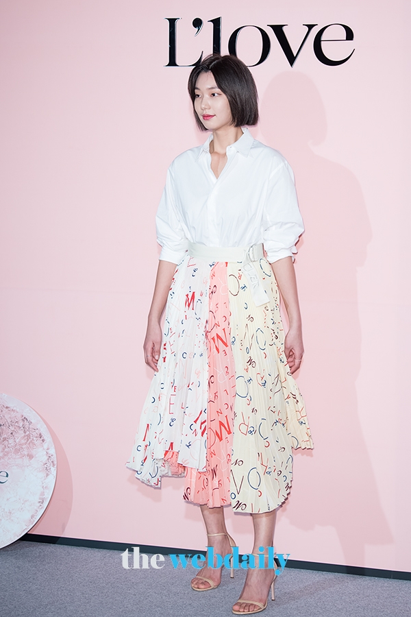 이호정, 코스메틱 엘러브 런칭 행사 현장