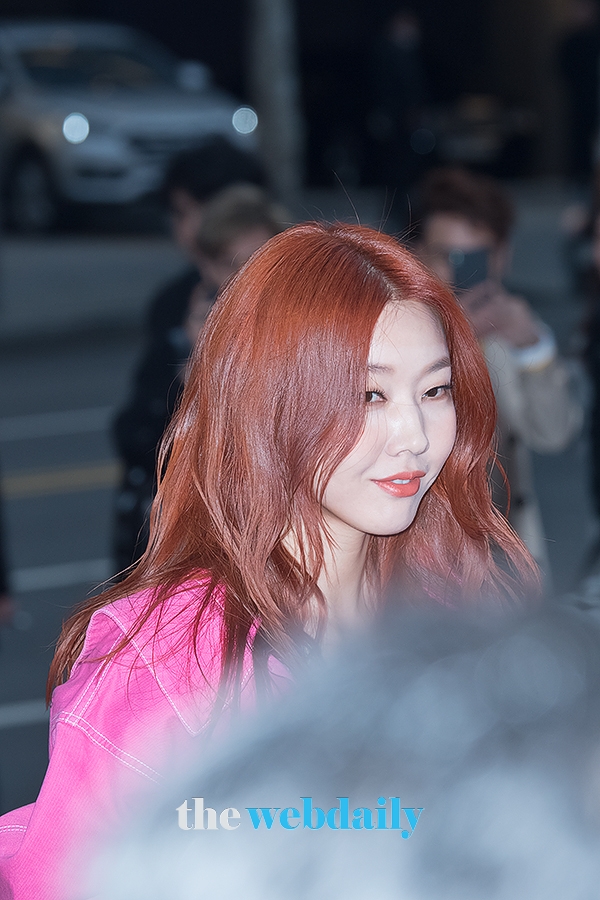 한혜진, MSGM 포토콜 행사 현장