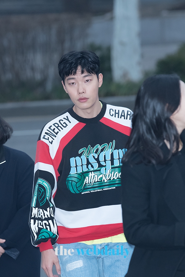 류준열, MSGM 포토콜 행사 현장