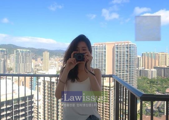 정인선의 돋보이는 새하얀 피부 / 출처 : INSTAGRAM