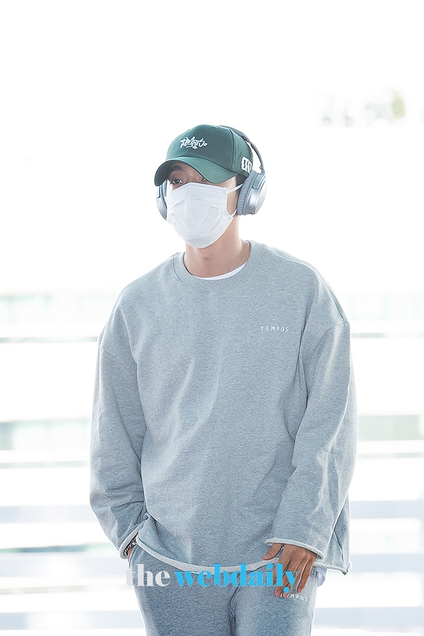 슈퍼주니어 동해, 인천국제공항 출국 현장