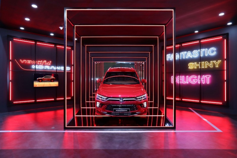 쌍용자동차 전시관.(사진=쌍용자동차)