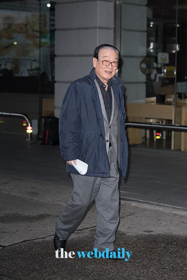 이순재, 해피투게더4 녹화 출근길