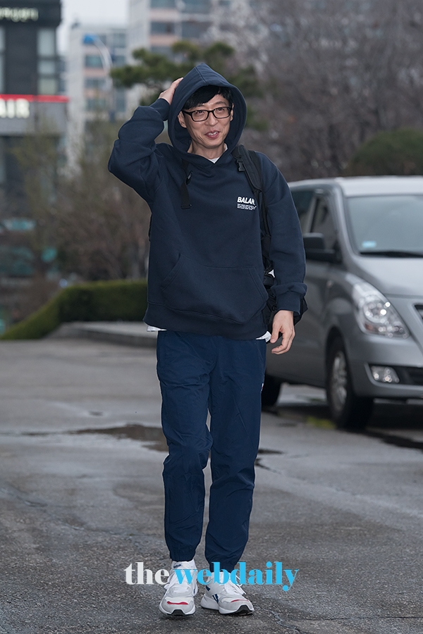 유재석, 해피투게더4 녹화 출근길