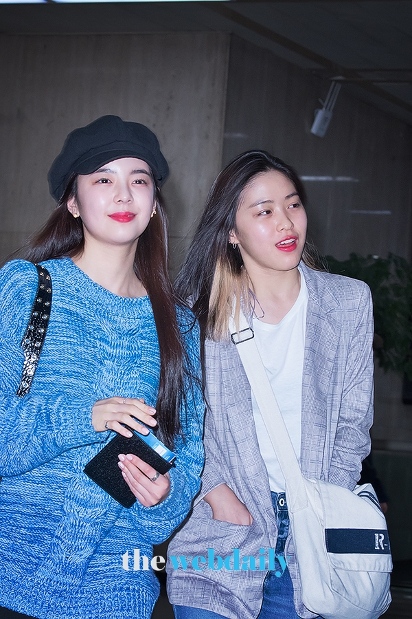 ITZY (있지) 리아-류진, 김포국제공항 입국 현장